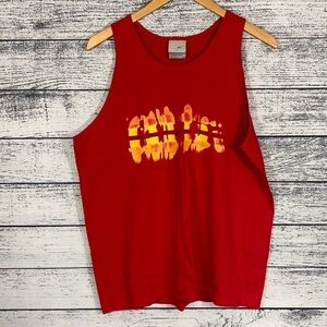 Vintage Nike Y2K Silver Tag Made In USA Tank Top